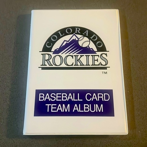 1993 Colorado Rockies Team Baseball Card Album w/ 40 Topps Gold Cards | MLB - Picture 1 of 16